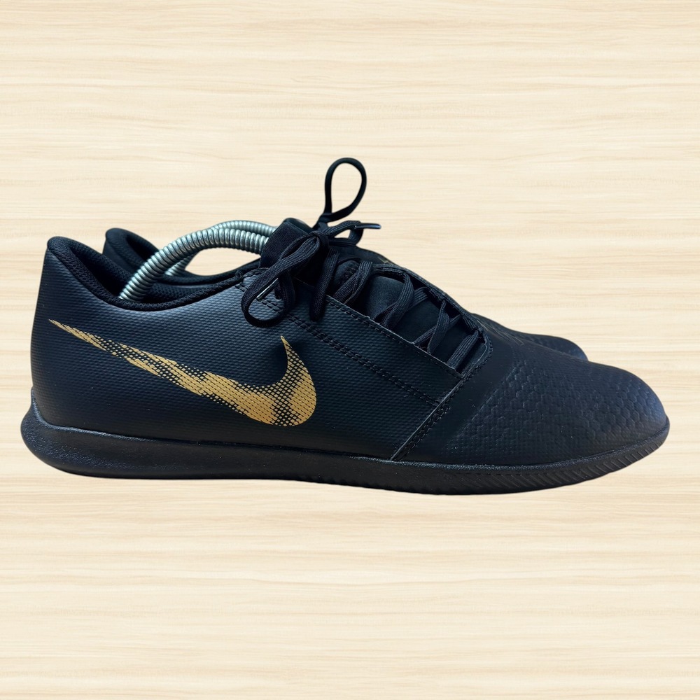 Nike Phantom Venom Academy IC Indoor Soccer Futsal Shoes Black Gold Mens 11